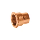 Conector de cobre, rosca interior 3/4', FOSET 1