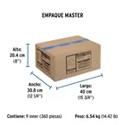 Codo 90° de CPVC de 3/4', FOSET 4