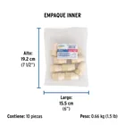 Adaptador hembra de CPVC 1/2' con inserto y tuerca de latón 4