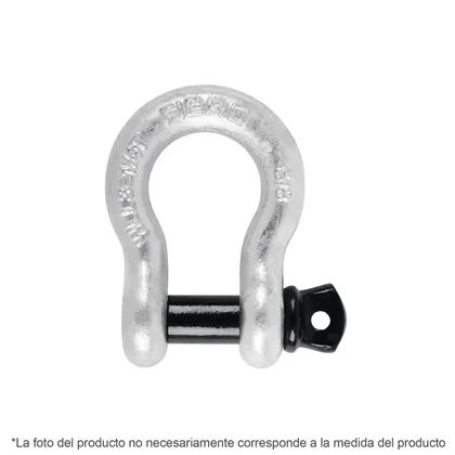 Grillete de acero forjado 1/2', FIERO