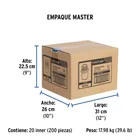 Adaptador macho de CPVC 3/4' con inserto y tuerca de latón 5