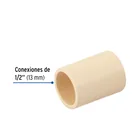 Cople de CPVC de 1/2', FOSET 2