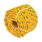 Kilo de cuerda amarilla de polipropileno 8 mm, rollo 1kg 1