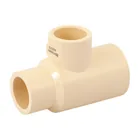 Tee reducida lateral de CPVC 3/4' x 1/2' x 1/2' , FOSET 1