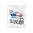 Cople reforzado de acero galvanizado de 1/2', FOSET 3