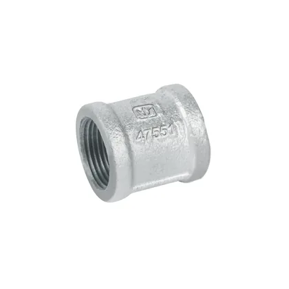 Cople reforzado de acero galvanizado de 3/4', FOSET