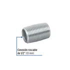 Niple de acero galvanizado 1/2' cuerda corrida, FOSET 2