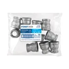 Reducción campana acero galvanizado 3/4' x 1/2', FOSET 3