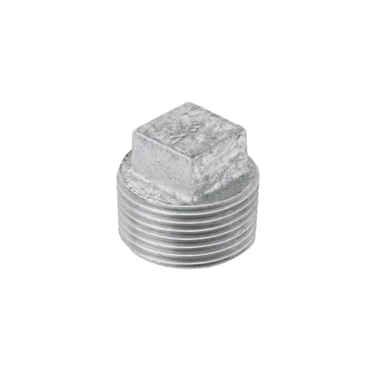 Tapón macho 3/4' de acero galvanizado, FOSET