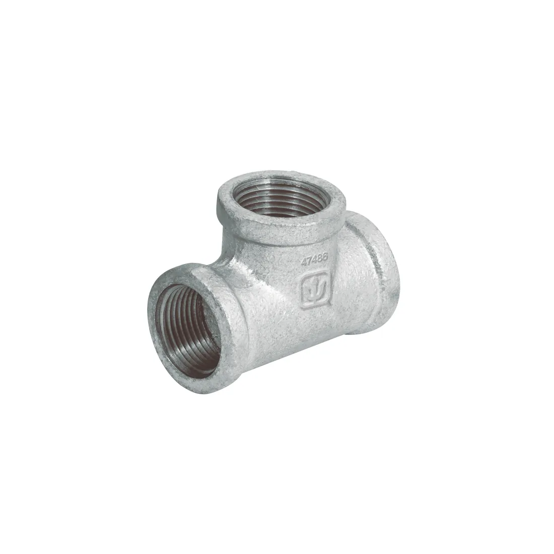 Tee sencilla 3/4' acero galvanizado, FOSET
