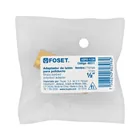 Adaptador hembra de latón 1/2' para manguera, FOSET 4