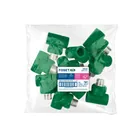 Tee macho de PPR 1/2' con inserto metálico, FOSET 3