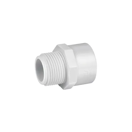 Adaptador macho de PVC de 3/4', FOSET
