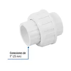 Tuerca unión lisa de PVC 1', FOSET 2