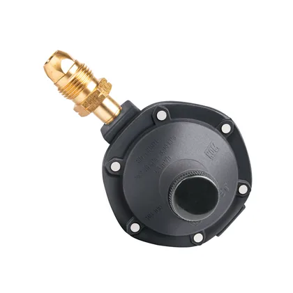 Regulador de gas LP, 1 vía, punta pol, baja presión