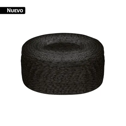 Piola de nylon paracord de 4mm, rollo, negro, 1kg, FIERO