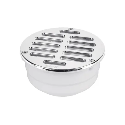 Coladera 5' universal,ABS,rejilla cromada 3 tornillos, FOSET
