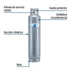 Cilindro portátil para gas LP, 30kg (66lb) FOSET 2