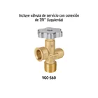 Cilindro portátil para gas LP, 30kg (66lb) FOSET 3