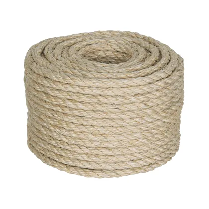 Piola de Sisal (henequén) de 8 mm x 30 m natural, FIERO