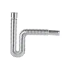 Céspol flexible de polietileno cromado, lavabo o fregadero 1