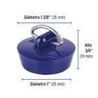 Tapón de PVC, para lavabo, 26 a 35 mm, FOSET 3