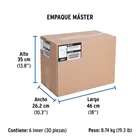 Céspol flexible de PVC, con extensión, para lavabo, FOSET 6