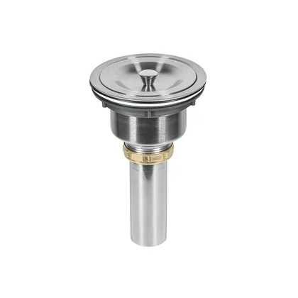 Contracanasta 3-1/2' inox, cuerpo profundo,con tapa, RIVIERA