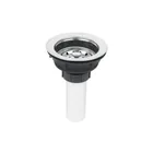 Contracanasta 3-1/2' inox, tubo plástico, FOSET 1