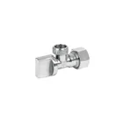 Llave angular 1/2' para CPVC, 1/4 vuelta, barrilito, FOSET 1
