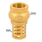 Pichancha con rejilla de latón 3/4', FOSET 2