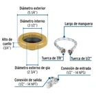 Kit de instalación para WC, FOSET 3