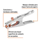 Pinza para tierra de 500 A, TRUPER 2