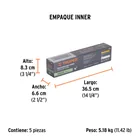 Bolsa con 1 kg de electrodos 6013 de 1/8', TRUPER 4