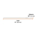 Bolsa con 1 kg de electrodos 6011 de 1/8', TRUPER 2