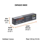 Bolsa con 1 kg de electrodos 6011 de 5/32', TRUPER 4