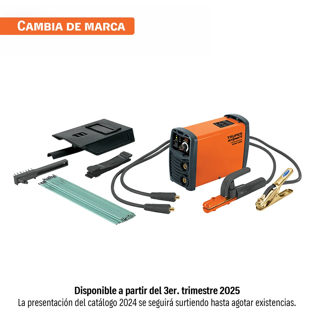 Mini soldadora inversora 130A, 127V, TRUPER EXPERT