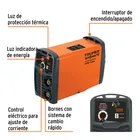 Mini soldadora inversora 130A, 127V, TRUPER EXPERT 5