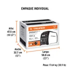 Soldadora para microalambre y electrodo 130 A, TRUPER (DESC) 8
