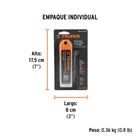 Estuche con 50 cuchillas SK4 de 18 mm para cutter, TRUPER 5