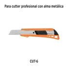 Estuche con 50 cuchillas SK2 de 18 mm para cutter, EXPERT 5