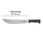 Machete rambo 12', cacha inyectada negra, TRUPER 3