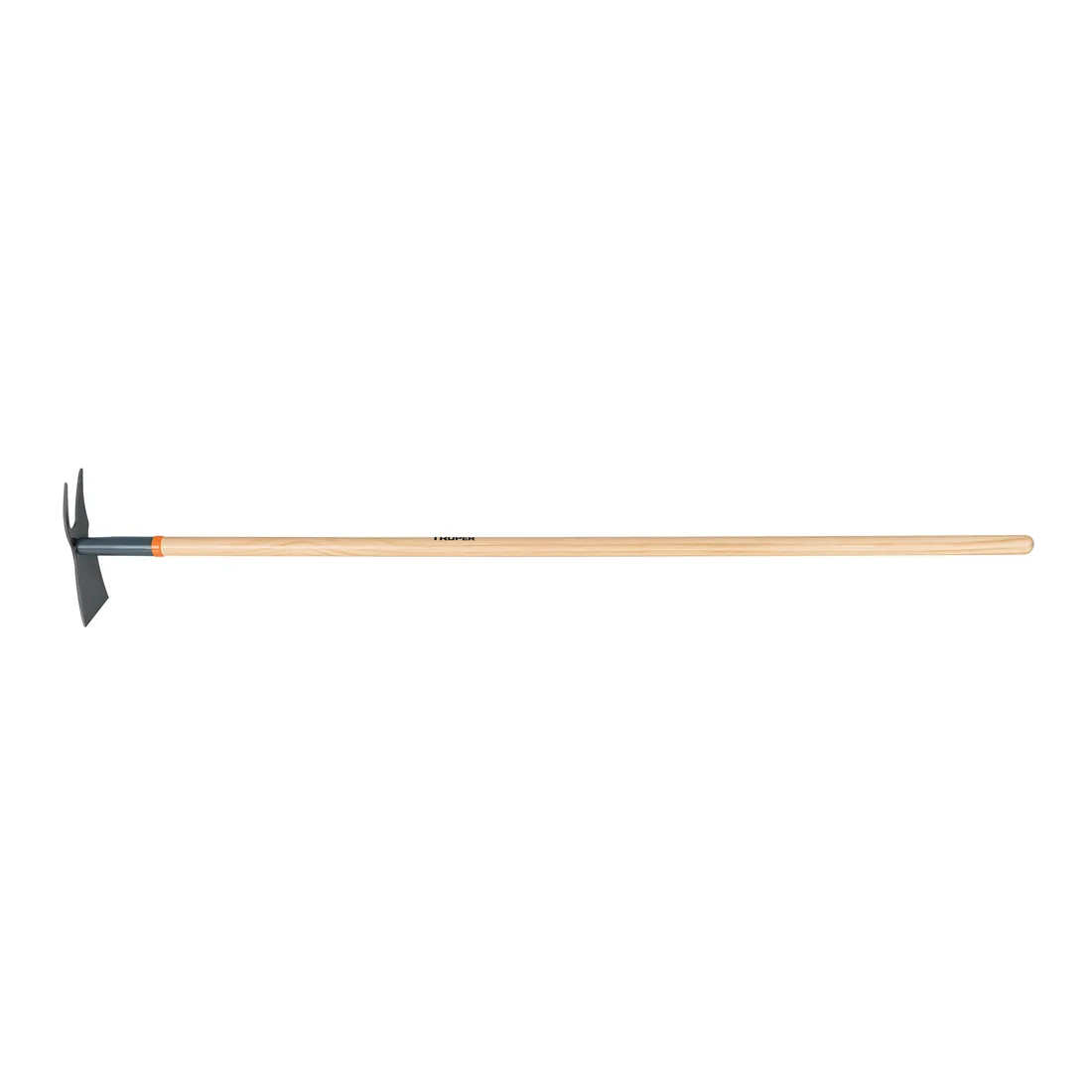 Azadón dos cuernos, mango de madera 54', TRUPER