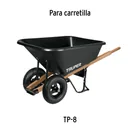 Concha plástica para carretilla TP-8, TRUPER 4