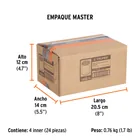 Dado de 11/32', 12 puntas, cuadro 1/4', TRUPER 7