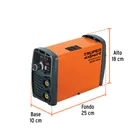 Mini soldadora inversora 100A, 127V, TRUPER EXPERT 3