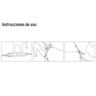 Correa con pechera para perro, 1 cm ancho, FIERO 3