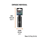 Dado largo impacto de 22 mm, 6 puntas, cuadro 1/2', TRUPER 5