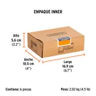 Dado largo impacto de 24 mm, 6 puntas, cuadro 1/2', TRUPER 6