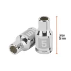 Dado de 5 mm, 12 puntas, cuadro 1/4', TRUPER 3
